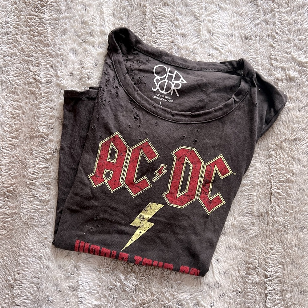 Chaser Distressed Graphic Tee